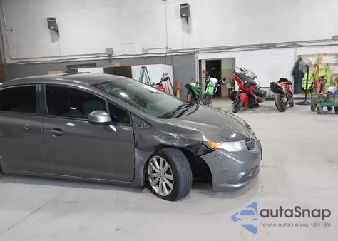 2012 Honda Civic Ex z USA, uszkodzony, nr VIN 2HGFB2F84CH612152